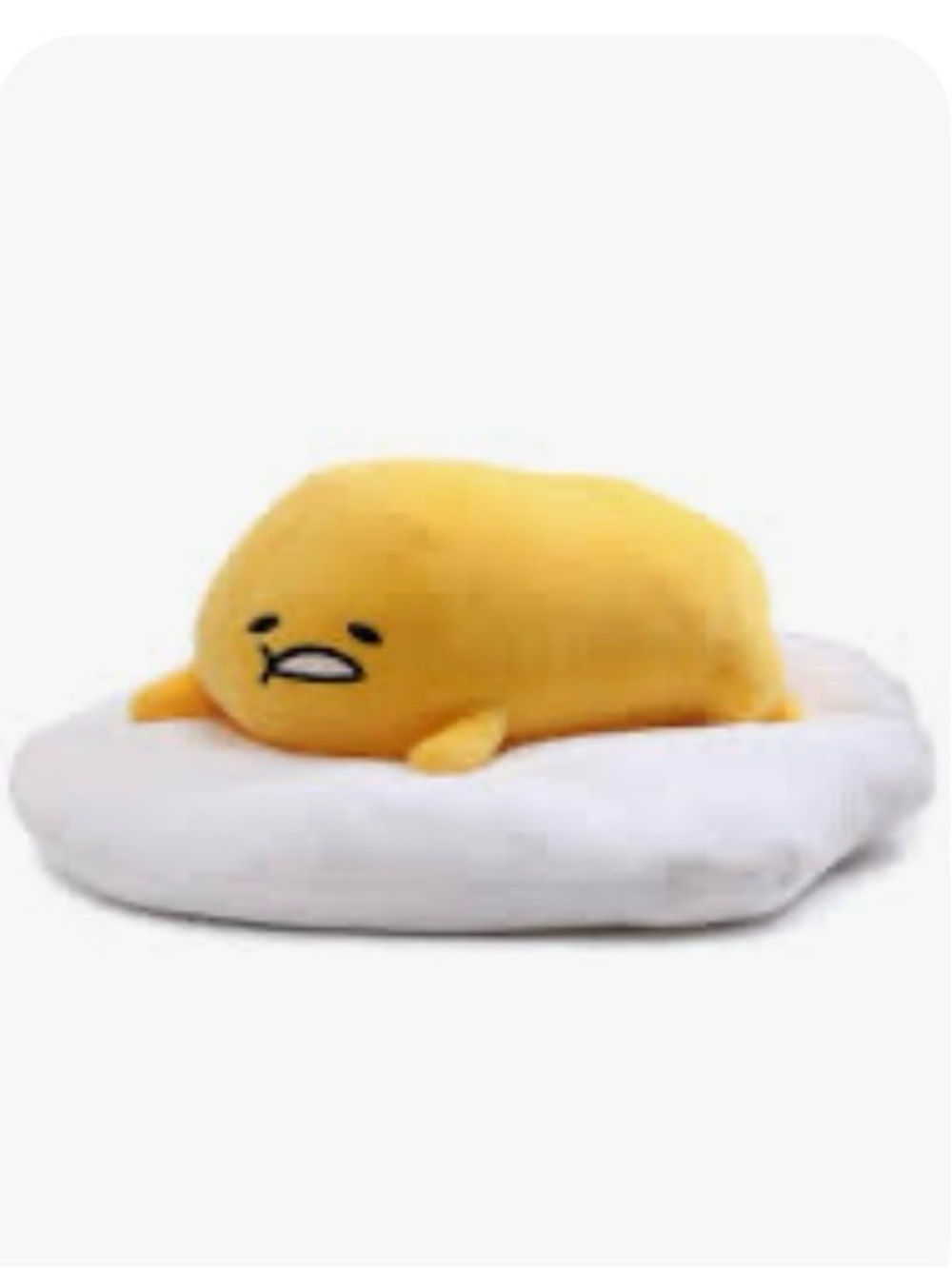 GUND Sanrio Gudetama on egg Plush,